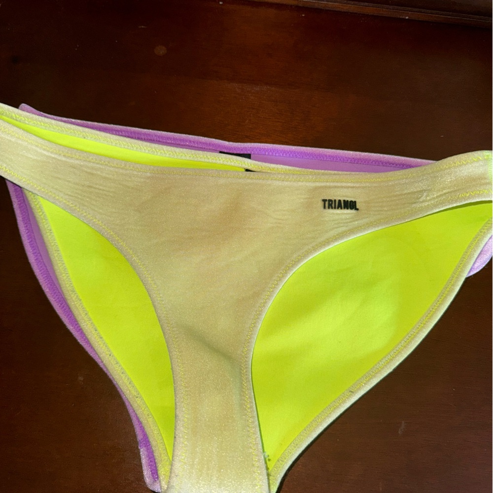 Triangl Yellow Bikini Bottom